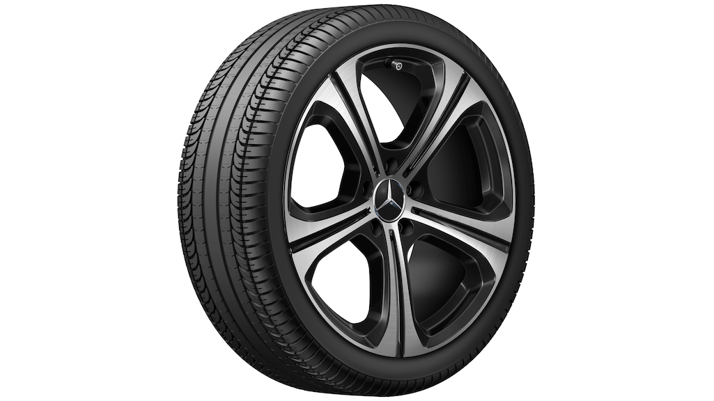 5-Doppelspeichen-Rad Schwarz Glanzgedreht 5-Doppelspeichen-Rad Schwarz Glanzgedreht