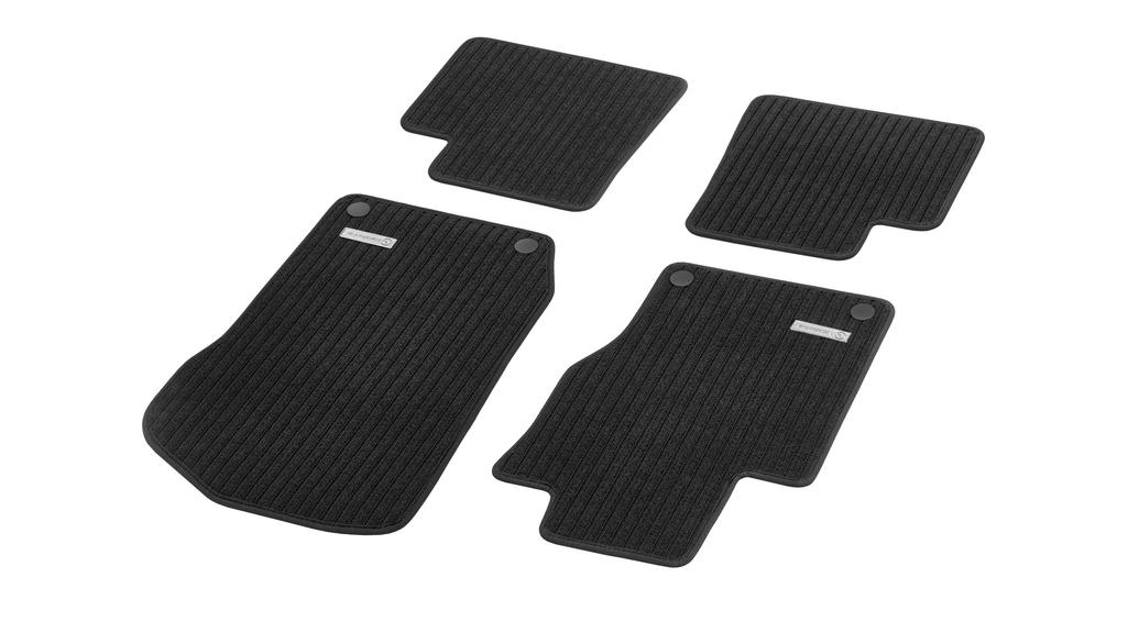 Ripsmatten CLASSIC, Satz, 4-teilig, GL-GLS/ M-GLE-Klasse, schwarz, B66360243