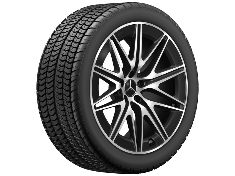 AMG 10-Speichen-Rad, 50,8 cm (20 Zoll), glanzgedreht, AMG GT, 295/35 R20/, schwarz matt, A29040120007X36