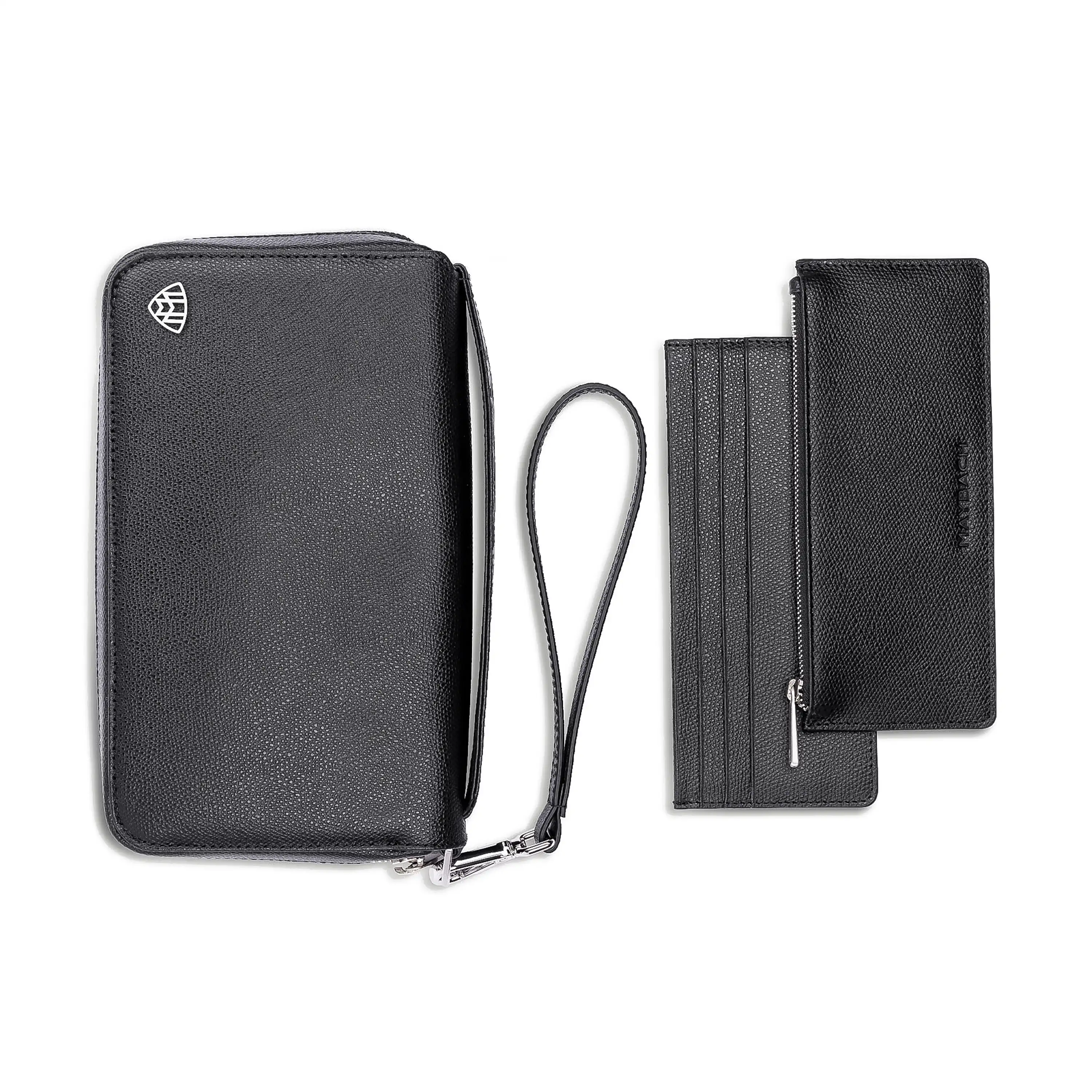 Geldbörse Herren, Mercedes-Maybach, schwarz, Leder, B67960425 Geldbörse Herren, Mercedes-Maybach, schwarz, Leder, B67960425