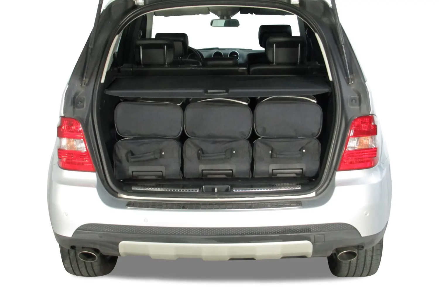 Reisetaschenset passend für Mercedes-Benz ML - M-Klasse (W164) 2005-2011 - Schwarz, CB-M20501S