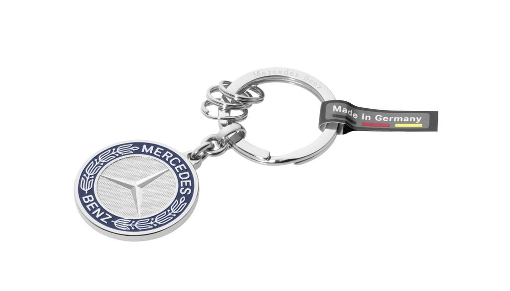 Key fob, Stuttgart, silver-colored, B66041524 Key fob, Stuttgart, silver-colored, B66041524