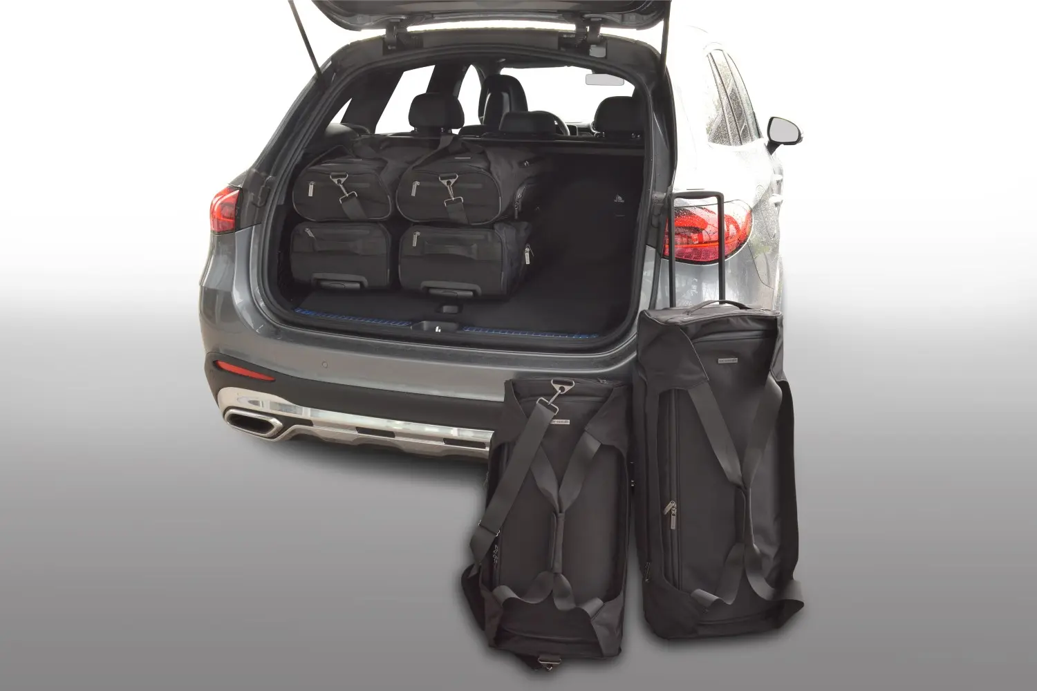 Set di borse da viaggio per Mercedes-Benz GLC (X253) 2015-2022 Pro.Line - Nero, CB-M25801SP