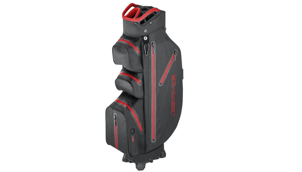 AMG Golf-Cartbag, schwarz / rot, B66450459 AMG Golf-Cartbag, schwarz / rot, B66450459