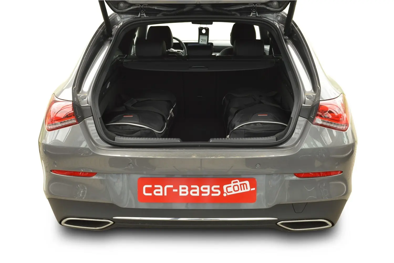 Reisetaschenset passend für Mercedes-Benz CLA Shooting Brake (X118) 2019-heute Kombi - Schwarz, CB-M24201S