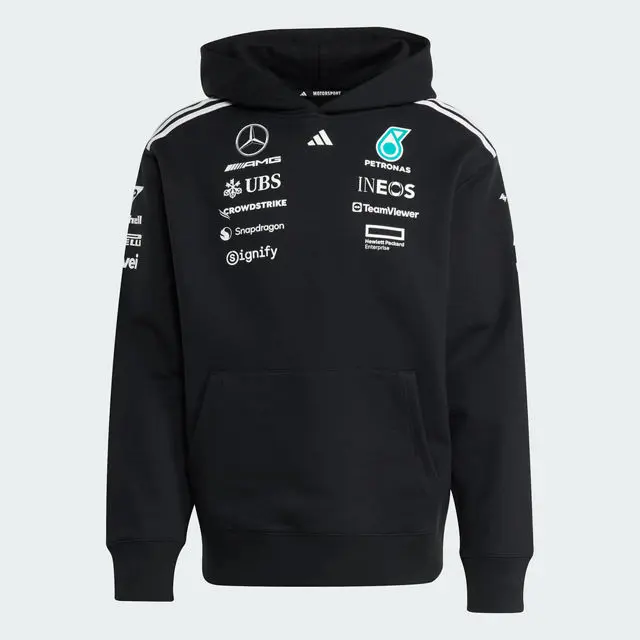 Sweathoody unisex, Team, Mercedes-AMG F1, black, XXL, B67998236, black, B67998234