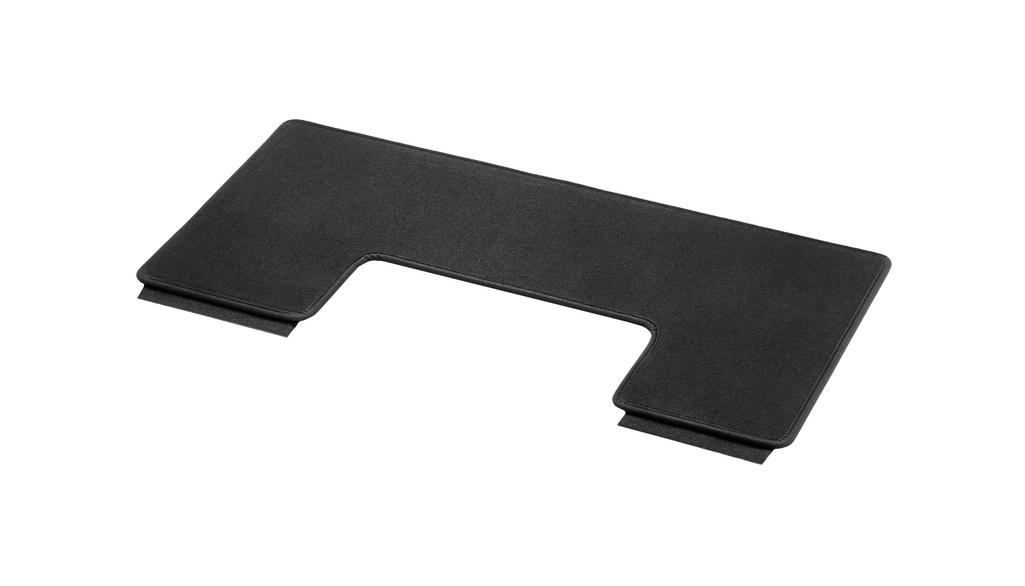 Velour mats, luggage compartment, with single rail, 1-piece, A1, compact, with load compartment divider (YG4), V-Class/EQV/Vito/eVito, black, A4476800602