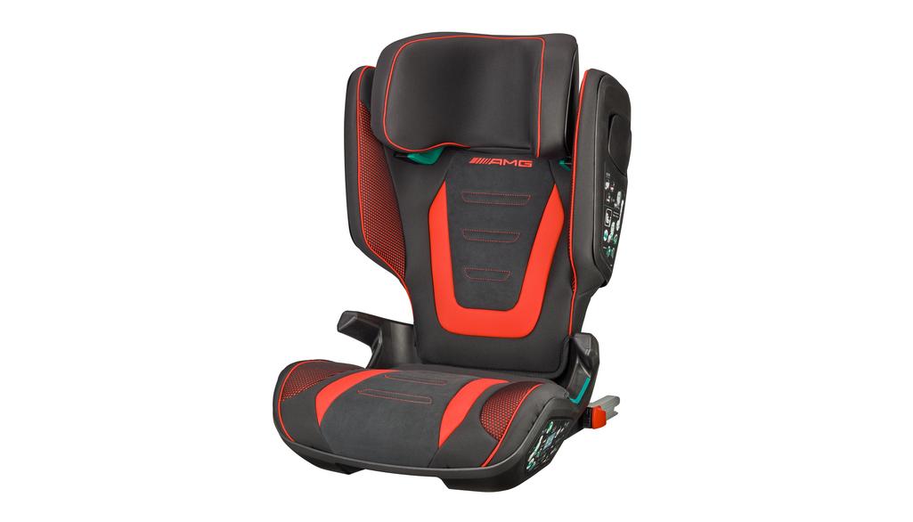 AMG Kindersitz KIDFIX, M i-SIZE, (u.a. S-Klasse/ GLC/ EQB), schwarz, rot, A0009709102