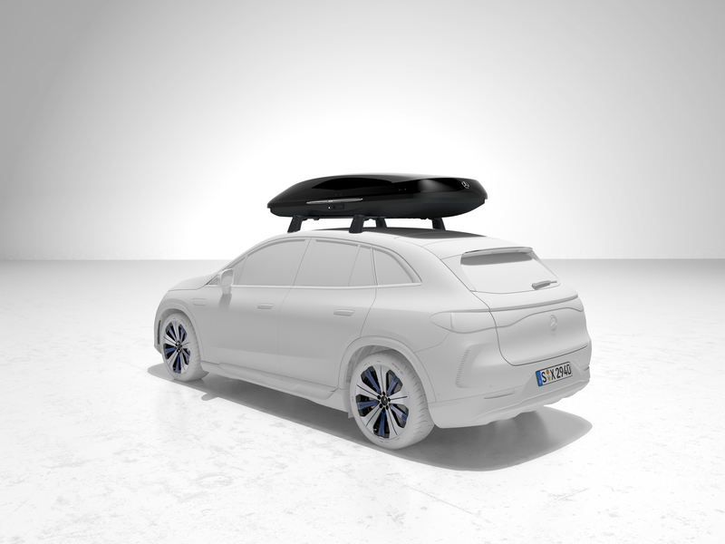 Base carrier, 2-piece, EQE, silver-colored, black, A2948900100 Base carrier, 2-piece, EQE, silver-colored, black, A2948900100