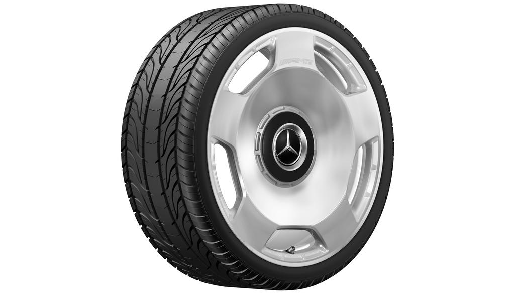 Cerchio forgiato AMG a 5 fori, 53,3 cm (21 pollici), AMG GT, 315/30 R21/, color argento, A29040115007X15 Cerchio forgiato AMG a 5 fori, 53,3 cm (21 pollici), AMG GT, 315/30 R21/, color argento, A29040115007X15