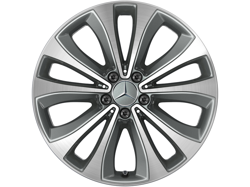 5-twin-spoke wheel gray Himalaya glossy turned, Pirelli, Scorpion Winter MO, 255/50 R19 107V XL, Winter, Q44030171138A