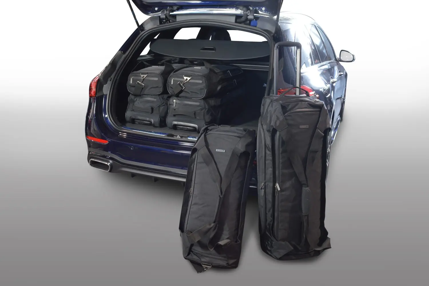 Travel bag set suitable for Mercedes-Benz C-Class estate (S206) 2021-today Estate Pro.Line - Black, CB-M25601SP