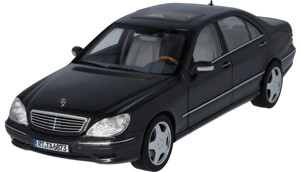 Model car: S 55 AMG V220 (1999-2002), gray, B66040686 Model car: S 55 AMG V220 (1999-2002), gray, B66040686