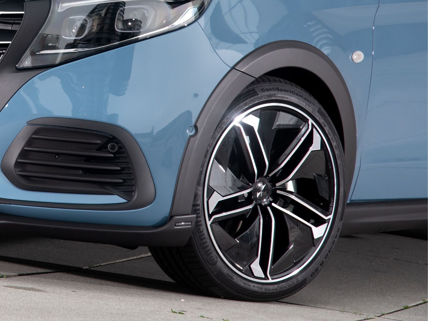 Spatbordbevestigingen voor Mercedes-Benz Vito/ V-Klasse 447 (vanaf facelift 2024), VS-447886013D