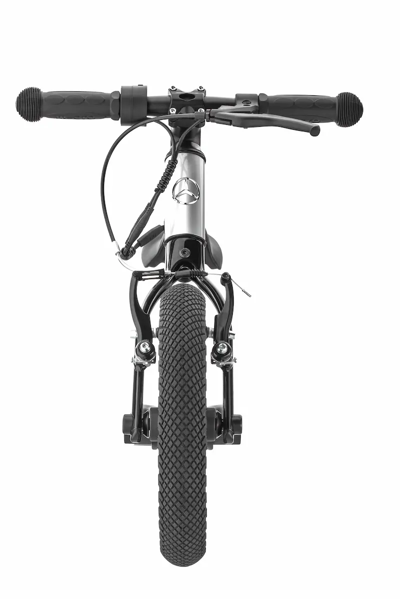 Laufrad Kinder, E-Balance, silberfarben, Aluminium, Micro Mobility, B66959871