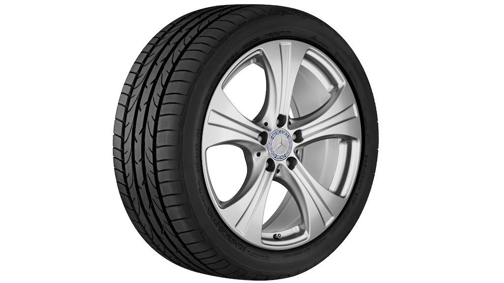 5-Speichen-Rad Vanadiumsilber, Bridgestone, Dueler H/P Sport MO, 18", Sommer, Q4406519101700J2023