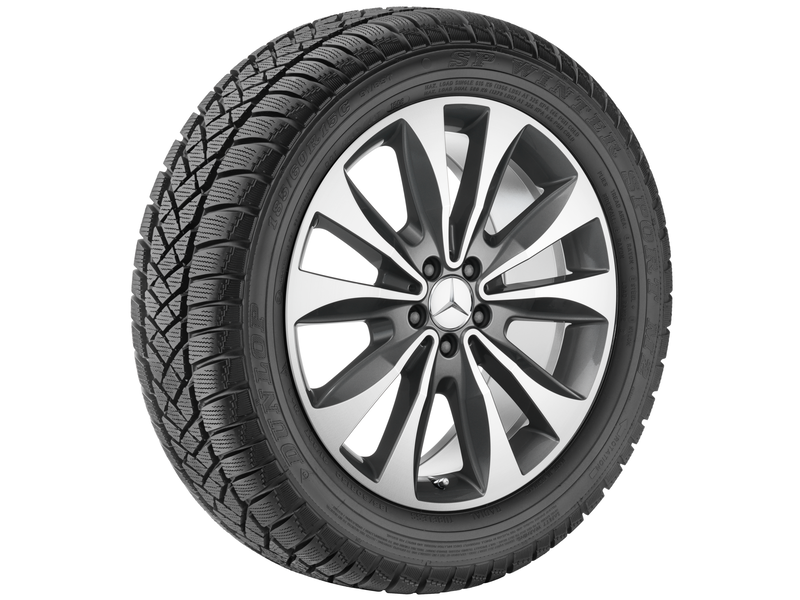 10-Speichen-Rad Grau Himalaya Glanzgedreht, Pirelli, Scorpion Winter MO, 275/50 R20 109V, Winter, Q4403017112700J2022