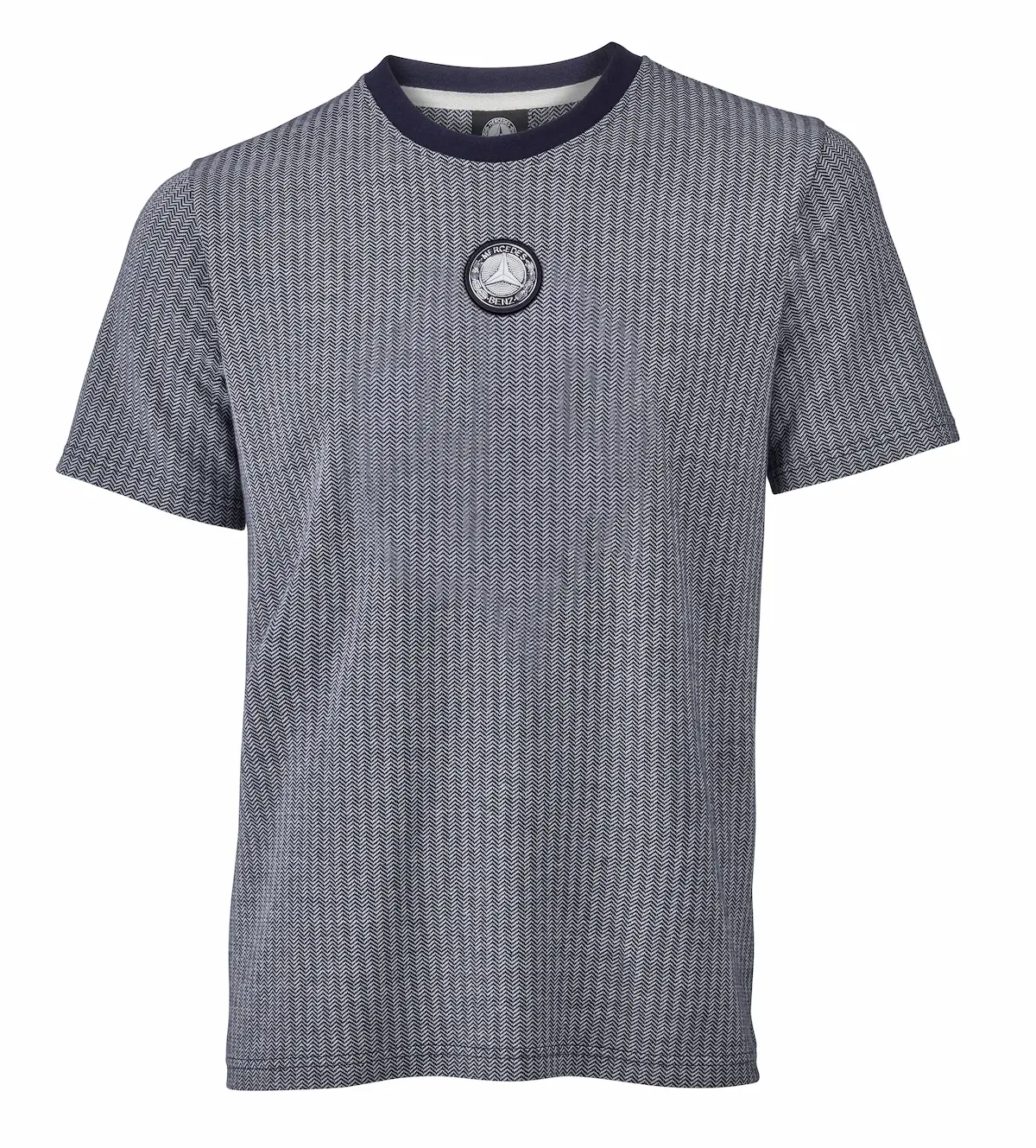 T-Shirt Herren, navy / offwhite T-Shirt Herren, navy / offwhite