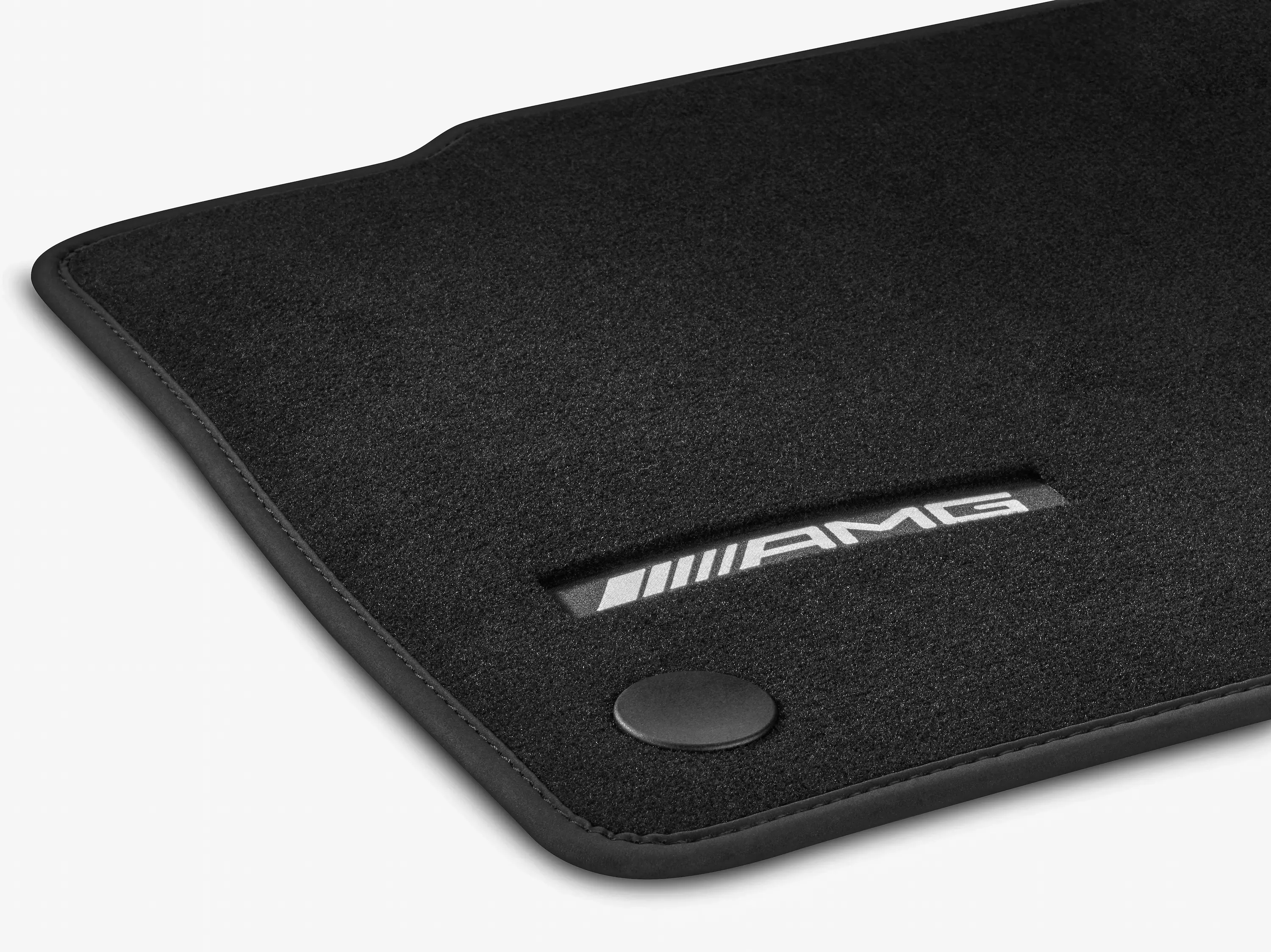 AMG Veloursmatten, Satz, 4-teilig, mit AMG Weblogo, RL, schwarz, Einfassung schwarz, A52068031009A84 AMG Veloursmatten, Satz, 4-teilig, mit AMG Weblogo, RL, schwarz, Einfassung schwarz, A52068031009A84
