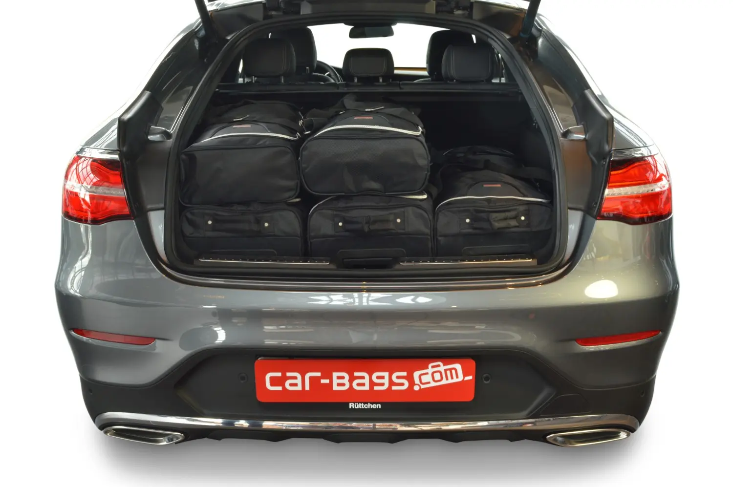 Reisetaschenset passend für Mercedes-Benz GLC Coupé (C253) 2015-2022 - Schwarz, CB-M23301S