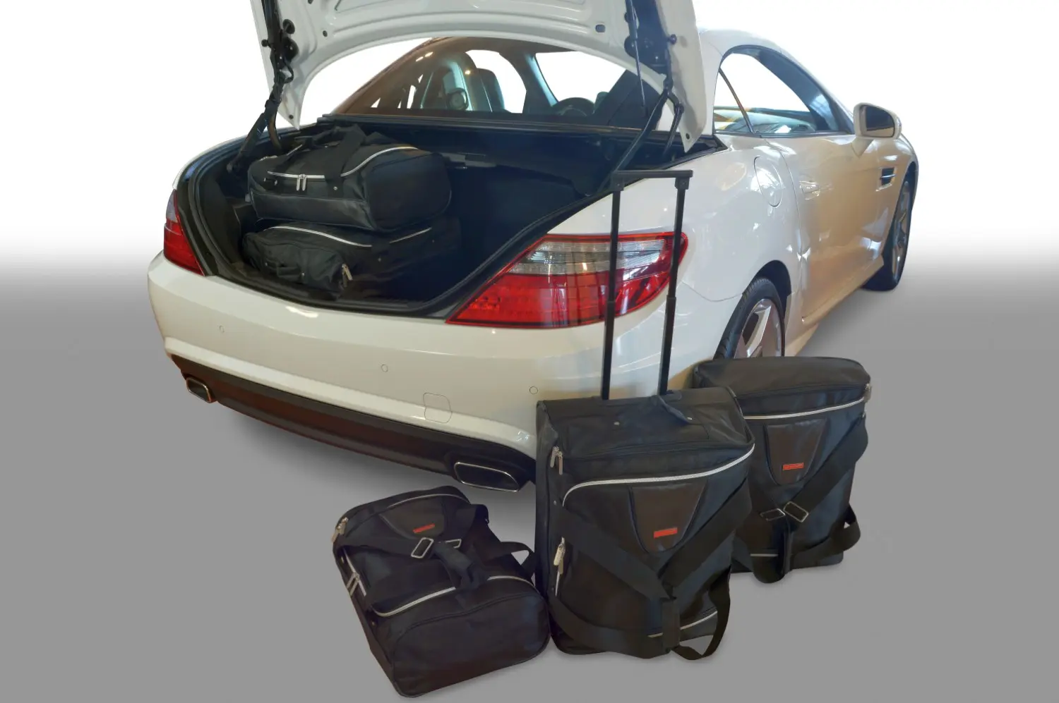 Reisetaschenset passend für Mercedes-Benz SLK (R171) 2004-2010 - Schwarz, CB-M22901S