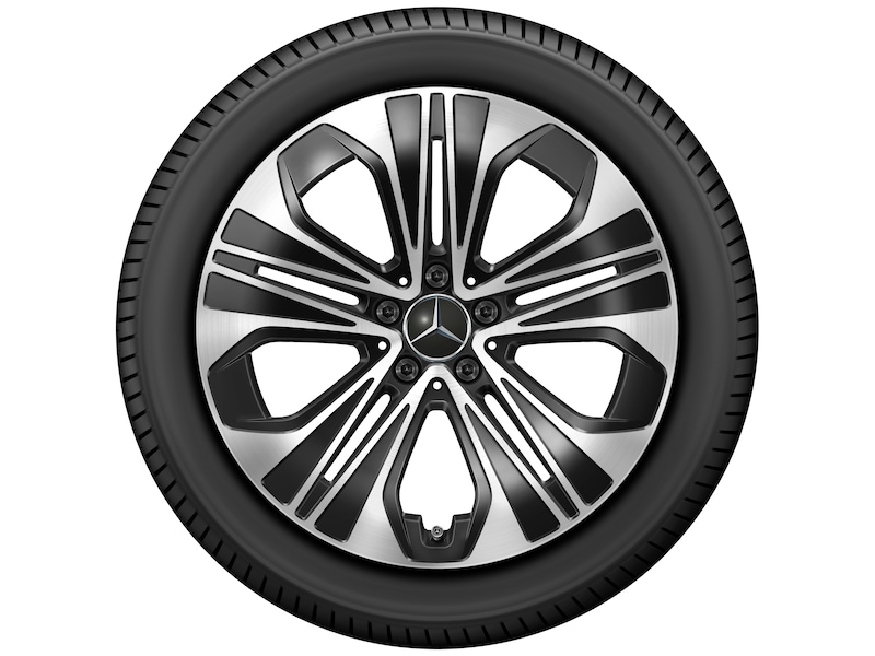 5-spoke wheel, gloss black, Continental, WinterContact TS 860 S MO, 245/45 R19 102H XL, Winter, Q44014111359A