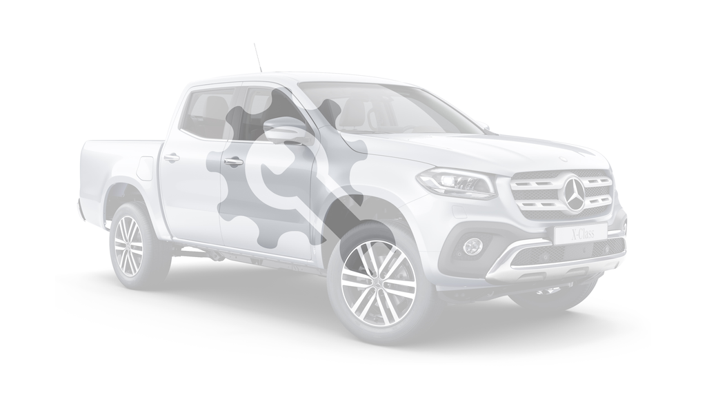 Nudge Bar, Schaumteil, X-Klasse, A4708805901