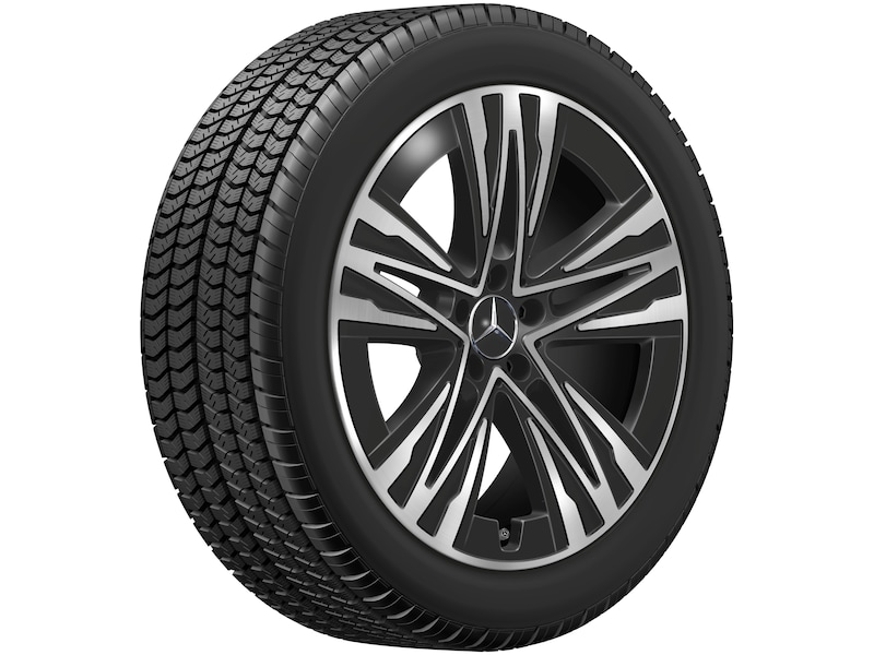 Mercedes-Benz Original Winter-Komplettrad 5-Loch Aero schwarz glanzgedreht , Goodyear, UltraGrip Performance 3 MO, 235/50 R20 104 H XL, Winter, Q440301410460 Mercedes-Benz Original Winter-Komplettrad 5-Loch Aero schwarz glanzgedreht , Goodyear, UltraGrip Performance 3 MO, 235/50 R20 104 H XL, Winter, Q440301410460