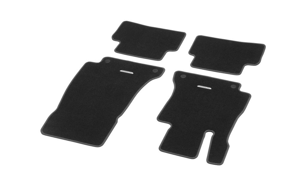 Tappetini in velluto CLASSIC, set, 4 pezzi, All-Terrain, Classe E, nero, A21368053059J74 Tappetini in velluto CLASSIC, set, 4 pezzi, All-Terrain, Classe E, nero, A21368053059J74