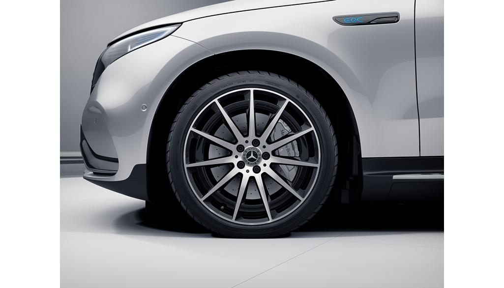 AMG multi-spoke wheel, 50.8 cm (20-inch), high-sheen, EQC, 235/50 R20/, black, A29340108007X23