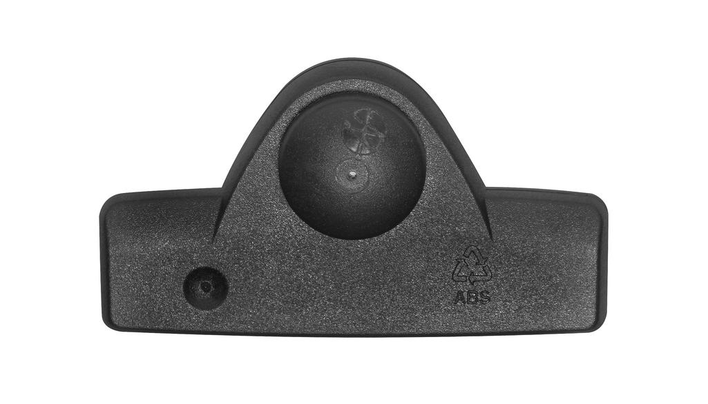 Security label with pin (100 pieces), black, B66580019 Security label with pin (100 pieces), black, B66580019