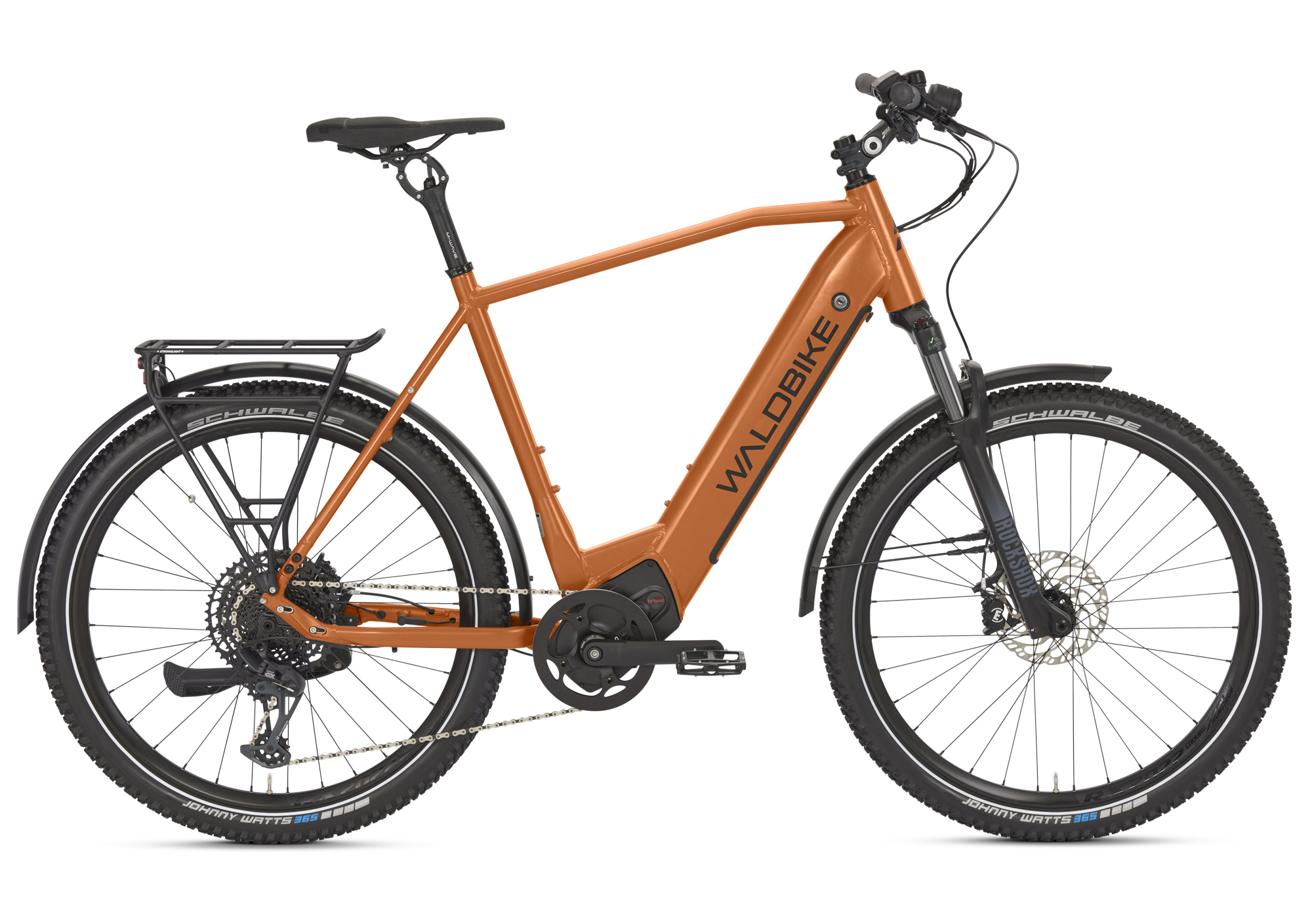 Sorbus Trekking E-Bike "M", City SUV fox orange-brown, WB-10022023.001.2