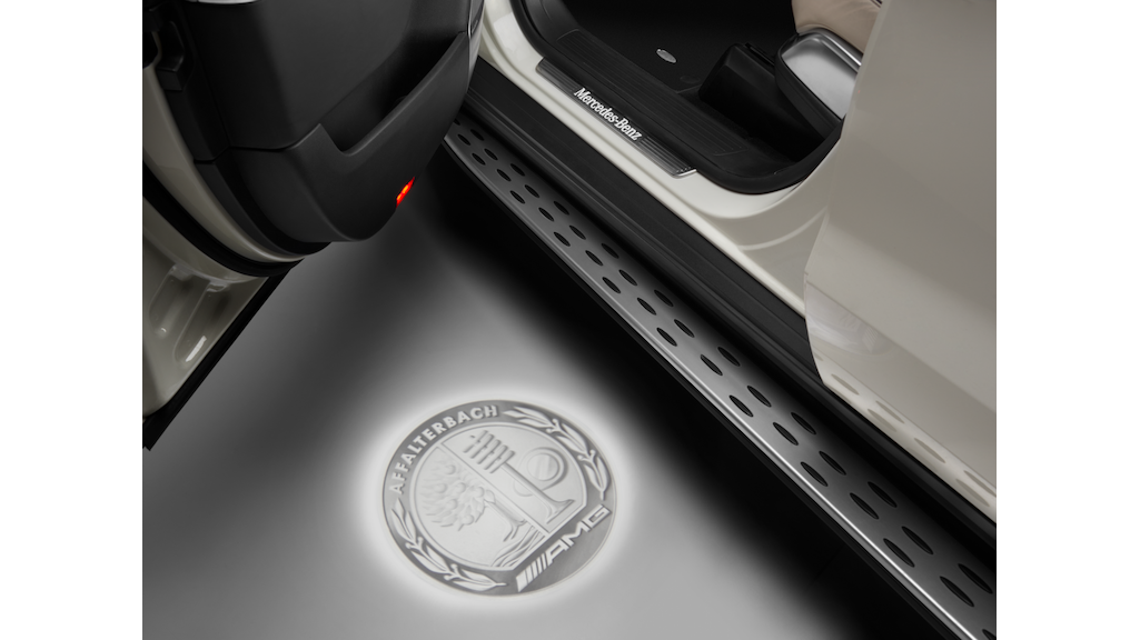 LED Logoprojektor, AMG Wappen, (u.a. GLC/ EQB/ EQC), A2138205704 LED Logoprojektor, AMG Wappen, (u.a. GLC/ EQB/ EQC), A2138205704