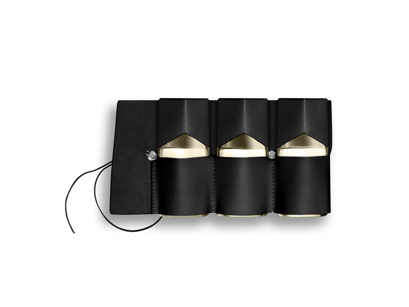 Trilogy Land Sea Air (LSA), EdP, 3x30 ml, leather case in beige, brown, red or black, B66959766