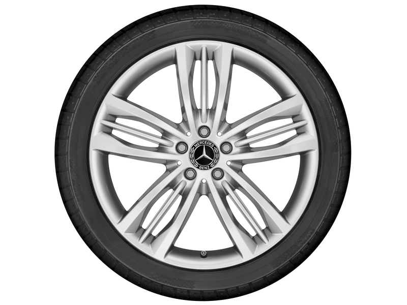5-Tripel-Speichen-Rad, 50,8 cm (20 Zoll), S-Klasse, 245/40 R20/, thuliumsilber, A22240138009293