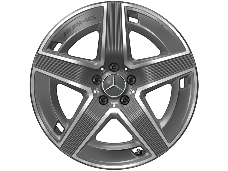 AMG 5-spaaks velg, 48,3 cm (19 inch), hoogglans, GLC, 255/50 R19/, tantal grijs, A25440105007Y51
