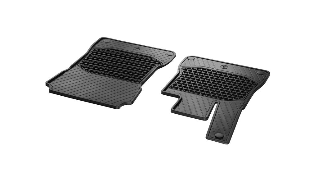 CLASSIC all-weather matten, set, 2-delig, SL, zwart, A23168014029G33 CLASSIC all-weather matten, set, 2-delig, SL, zwart, A23168014029G33
