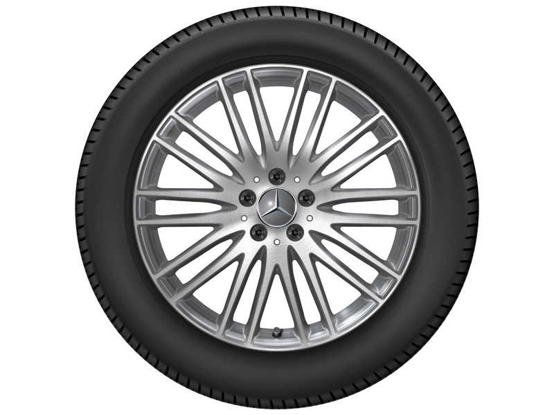 Multi-spoke wheel, 48.3 cm (19-inch), high-sheen, GLC, 235/55 R19/, tremolit-metallic, A25440149007X44