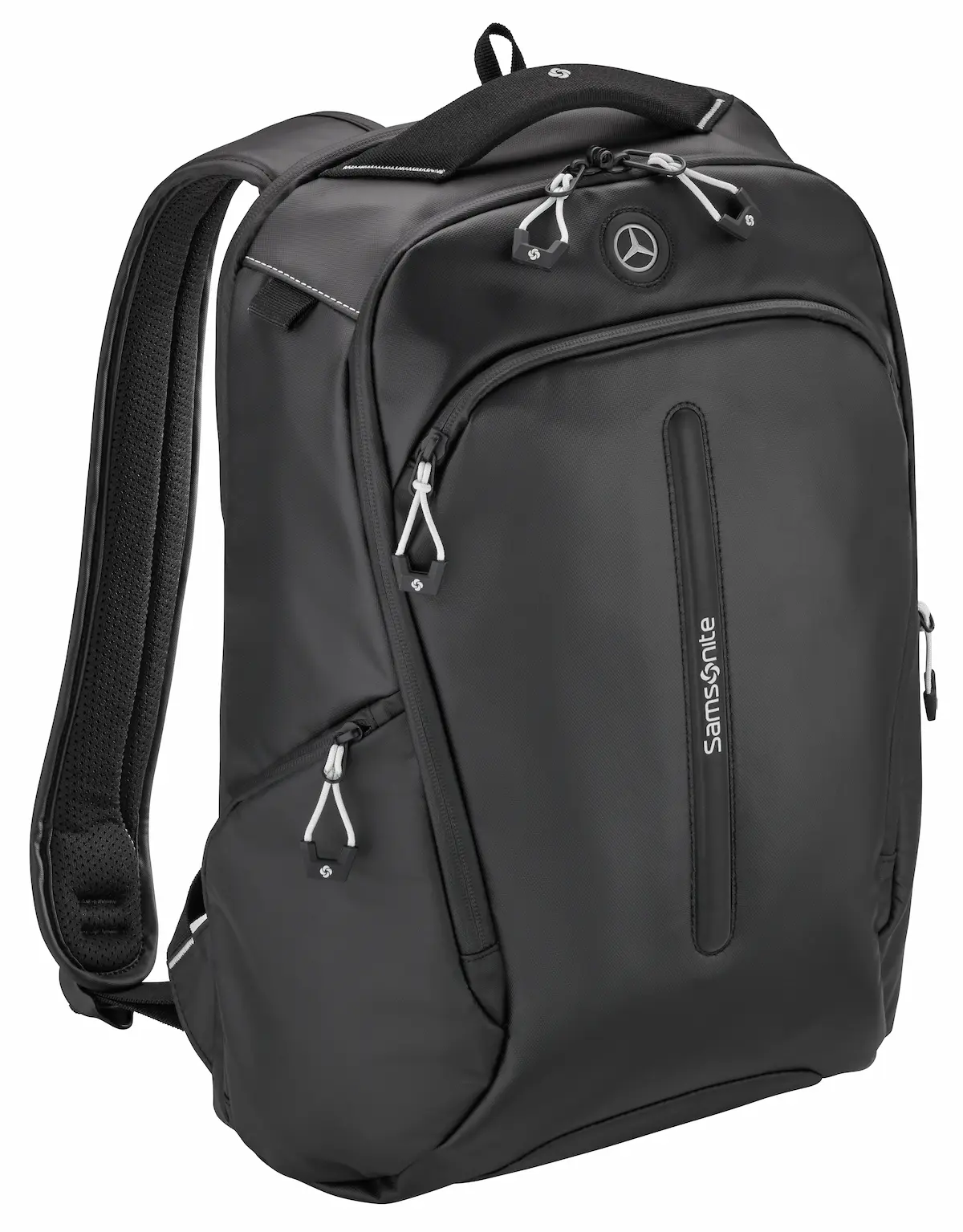 Rucksack, schwarz, Polyamid (recycelt) / Polyester, Samsonite, B67960127
