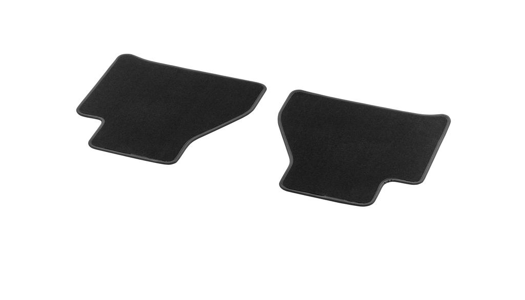 Tappetini Velours, posteriori, 2 pezzi, Classe X, nero, A47068006009J74 Tappetini Velours, posteriori, 2 pezzi, Classe X, nero, A47068006009J74