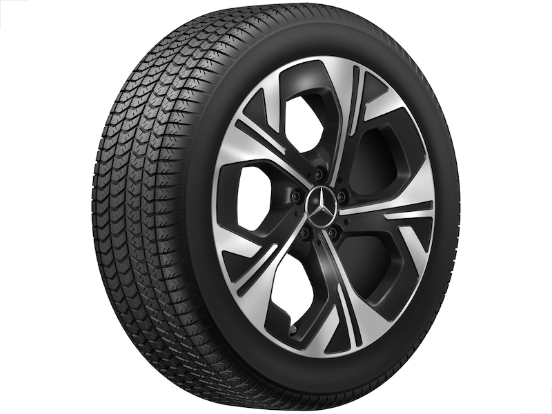 Mercedes-Benz Original Winter-Komplettrad 5-Loch Aero schwarz glanzgedreht , Michelin, Pilot Alpin 5 MO, 235/50 R19 103 H XL, Winter, Q440301511230 Mercedes-Benz Original Winter-Komplettrad 5-Loch Aero schwarz glanzgedreht , Michelin, Pilot Alpin 5 MO, 235/50 R19 103 H XL, Winter, Q440301511230