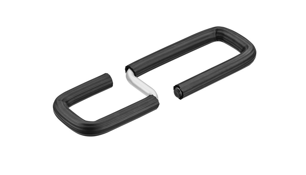 Ladder holder, adapter, Sprinter, black, silver-colored, A9075457500 Ladder holder, adapter, Sprinter, black, silver-colored, A9075457500