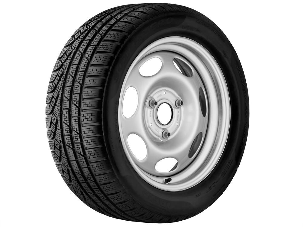 Steel wheel silver, Continental, ContiWinterContact TS 800, 175/55 R15 77T, Winter, Q4401011112600J2020