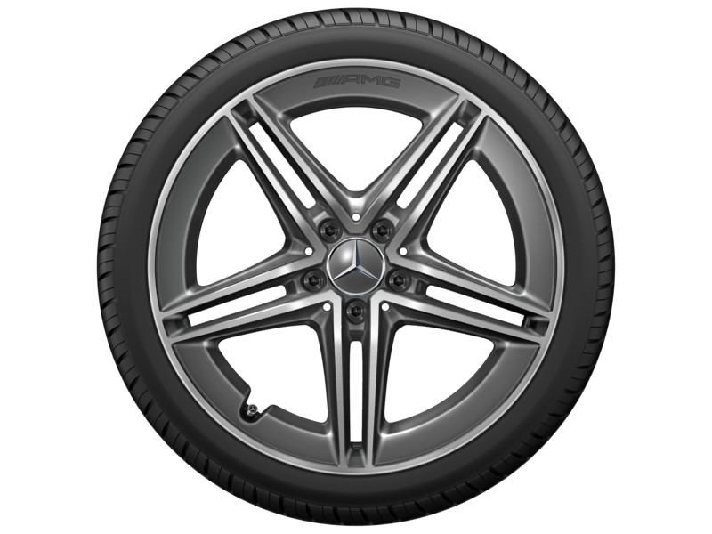 AMG 5-twin-spoke wheel, tantalum gray, Pirelli, P Zero Winter MO1, 245/35 R19 93V XL, Winter, Q440141712650