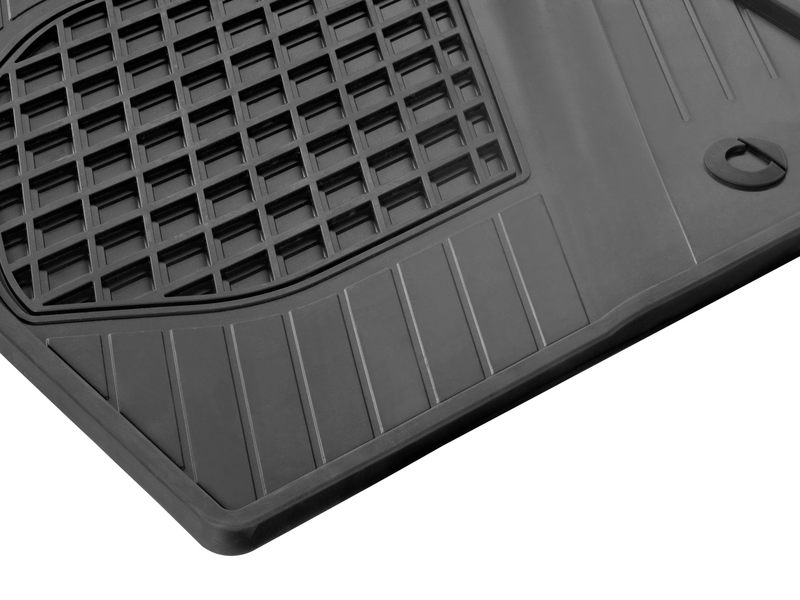 All-weather mats, driver/passenger mat, 2-piece, smart, black, A45368017059G33