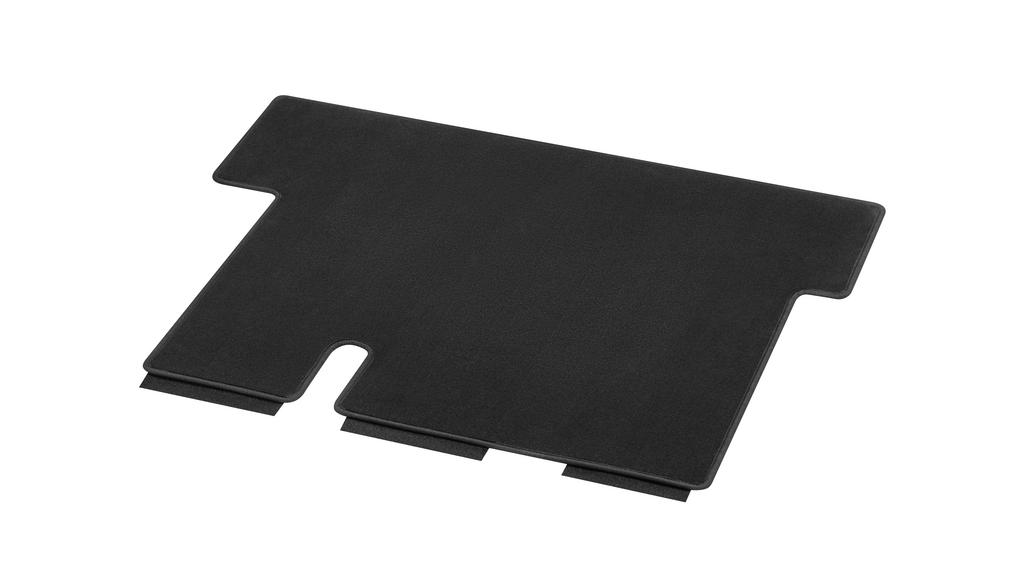 Velour mats, luggage compartment, with single rail, 1-piece, IN3, U3R/UR3, V-Class/EQV/Vito/eVito, black, A4476805703