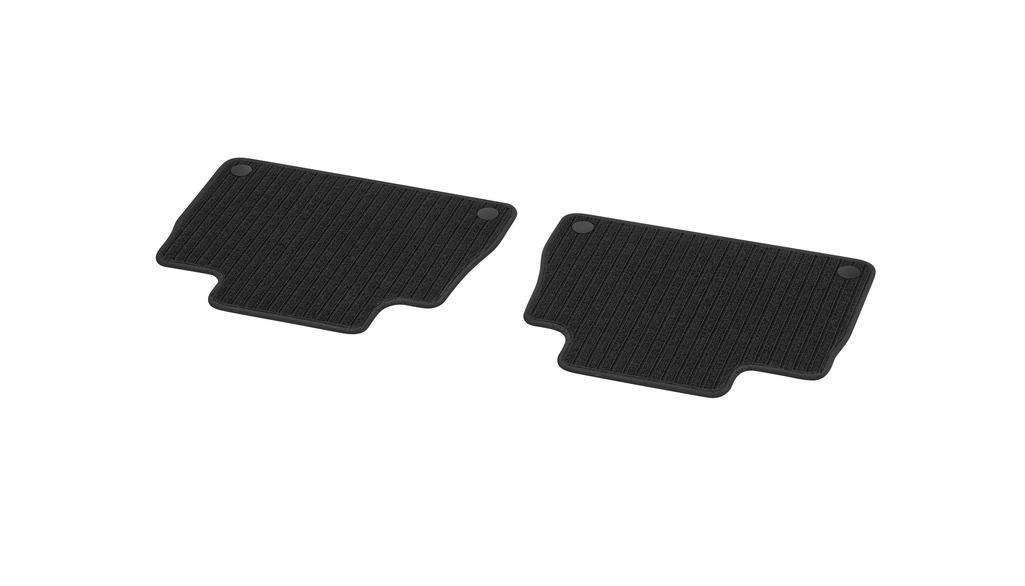 Ripsmatten CLASSIC, Fond, 2-teilig, GLE, schwarz, A16768095049G32
