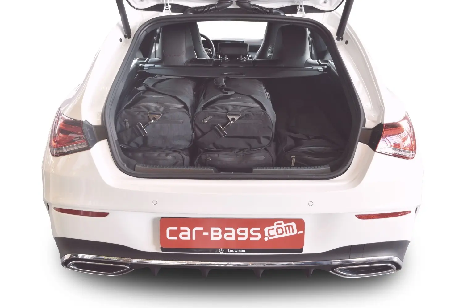Set di borse da viaggio per Mercedes-Benz CLA Shooting Brake (X118) 2019-today Estate Pro.Line - Nero, CB-M24201SP