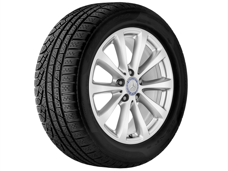 10-spoke wheel, vanadium silver, Pirelli, W SottoZero 3 MO, 225/55 R17 97H, winter, Q4401417122000J2021