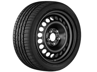Stalen velg zwart, Hankook, Ventus S1 evo2 MO, 205/55 R17 91W, zomer, Q4402231100000J2022